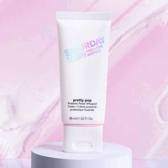 SATURDAY SKIN Pretty Pop Pro & Pre Biotic Whipped Cream Moisturizer - Picture 1 of 9